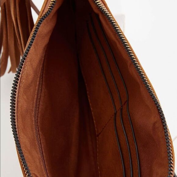 Cute Braided Ring Tassel Handle Wristlet - Picture 6 of 8